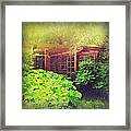 Pergola Framed Print