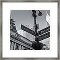 Pershing Square Skyline Ii Framed Print