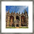Peterborough Cathedral Framed Print