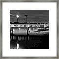 Picketted Jetty Framed Print