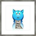 Piggy Bank Framed Print