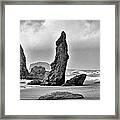 Pillar Of The Pacific Framed Print