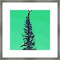 Pine Tree Christmas Framed Print