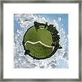 Planet Wee Path Framed Print