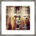 #polaroid In Vetrina, Very Retro Style Framed Print