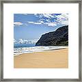 Polihale Beach Framed Print