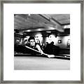 #pool #girl #snooker #bar Framed Print