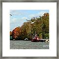 Port Dover Harbour Framed Print