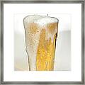 Pouring Beer Framed Print