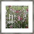 Pretty Picket Framed Print