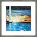 Put-in-bay Perry's Monument - International Peace Memorial Framed Print