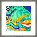 Queen Parrotfish Framed Print