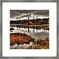 Raquette Lake In Upstate New York Framed Print