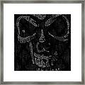 Raven Skull Framed Print
