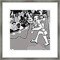 Rebel Without Applause Framed Print
