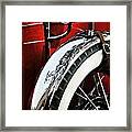 Red Ford Framed Print