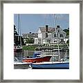 Red White Blue Framed Print