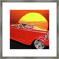 Redster Framed Print