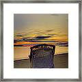 Relax A While Framed Print