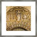 Religious Reliefs In Mezquita Cathedral Framed Print