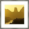 River Valley Framed Print