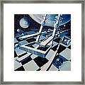 Rocking Into Space Framed Print