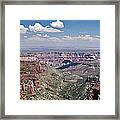 Roosevelt Point Grand Canyon Panorama Framed Print