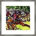 Rough Riders Taking Kettle Hill Framed Print