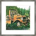 Run Down Pick Up Framed Print