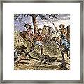 Runaway Slave Framed Print