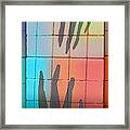 Saced Touch Framed Print