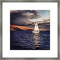 Sailing Maalaea Framed Print
