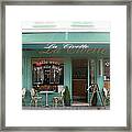 Salon De The Framed Print