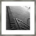 San Francisco - Maiden Lane - Xanadu Gallery - Frank Lloyd Architecture - 5d17795 - Black And White Framed Print