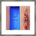 Santa Fe Window Framed Print