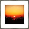 Scottish Sunset Framed Print