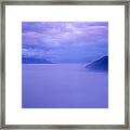 Sea Of Clouds Framed Print