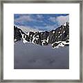 Seward Mountain Range Framed Print