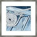 Shades Of Blue Framed Print