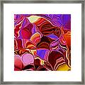 Shades Of Satin Framed Print