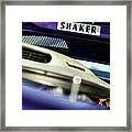Shaker Hood Framed Print