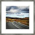 Shetland's Road Framed Print