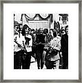 Shirley Maclaine, Teng Ying-chao Framed Print