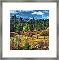 Sierra Nevada Fall Majesty Framed Print