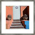 Silver City Doorway Framed Print