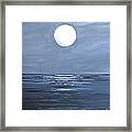 Silver Moon Framed Print