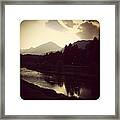 Skyline In Trentino Framed Print