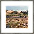 Sleeping Bear Dunes Panorama Framed Print