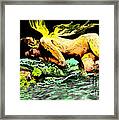 Sleeping Fairy Framed Print