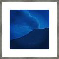 Smoke From The Fern Lake Fire Framed Print